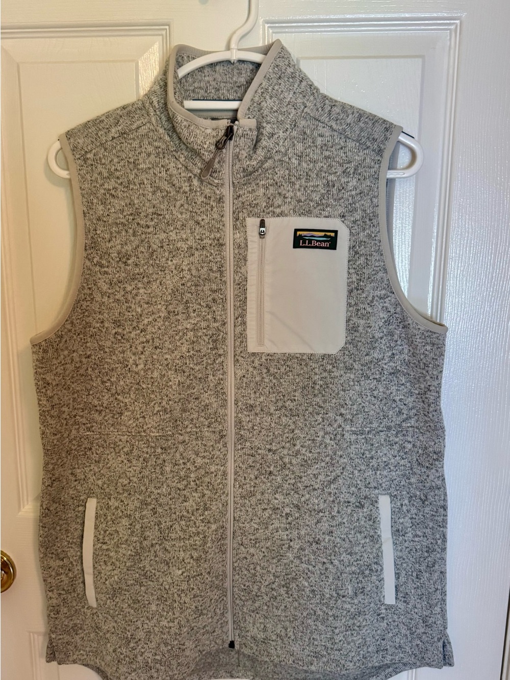 L.L. Bean Sweater Fleece Long Vest